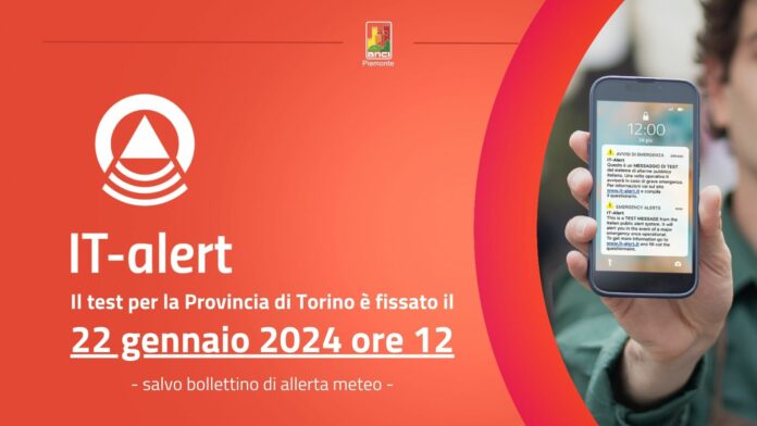 IT Alert - Provincia di Torino - 22 gennaio 2024
