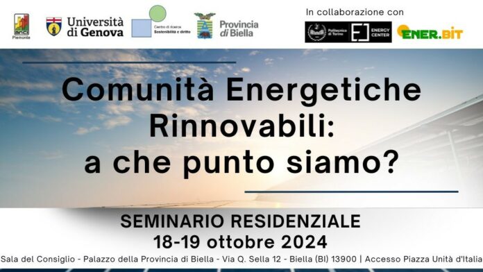 Comunità Energetiche Rinnovabili: a che punto siamo? - V12 - 1