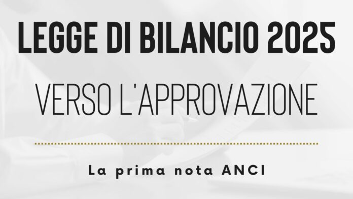 Legge di bilancio 2025